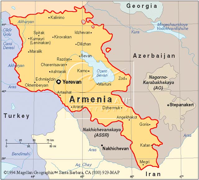 Gyumri Map